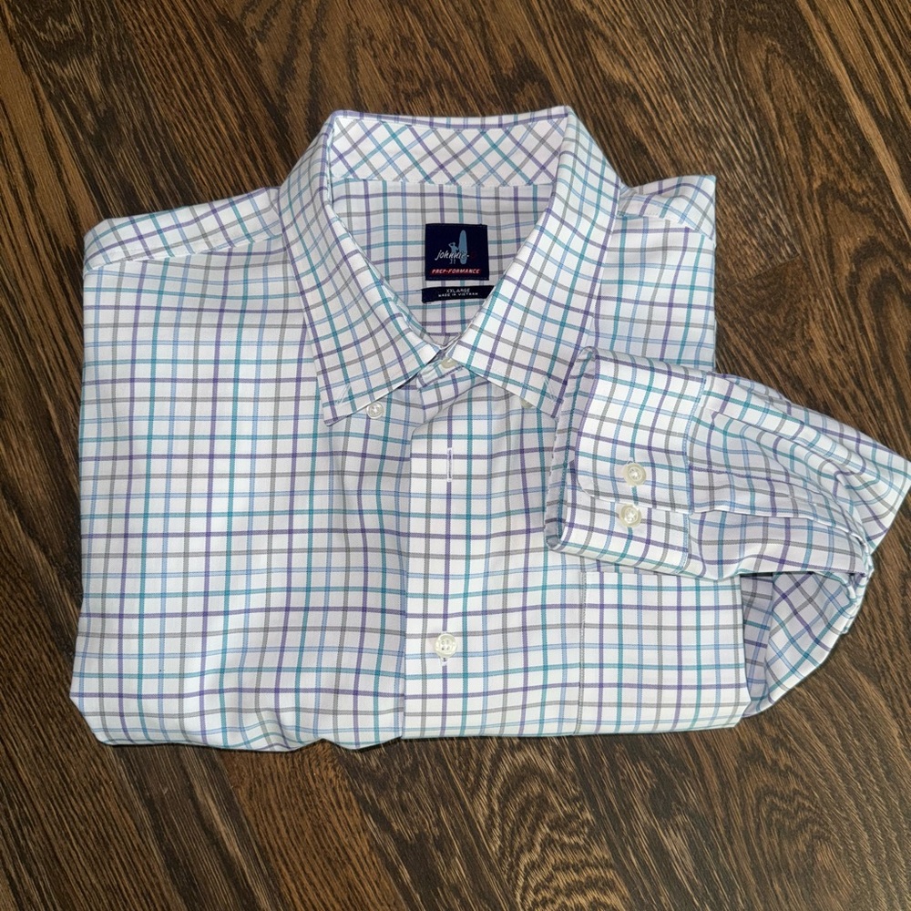 Johnnie-O Pre-formance Button Down XXL